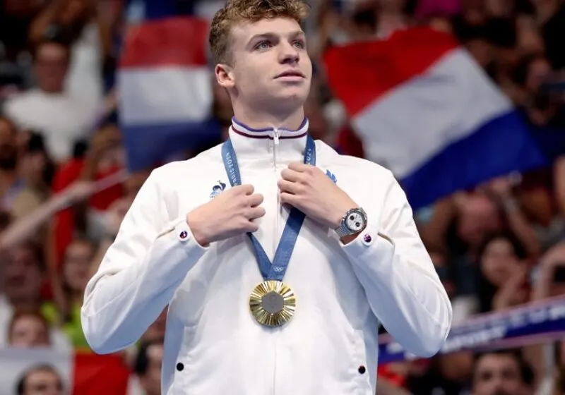 Léon Marchand vdv