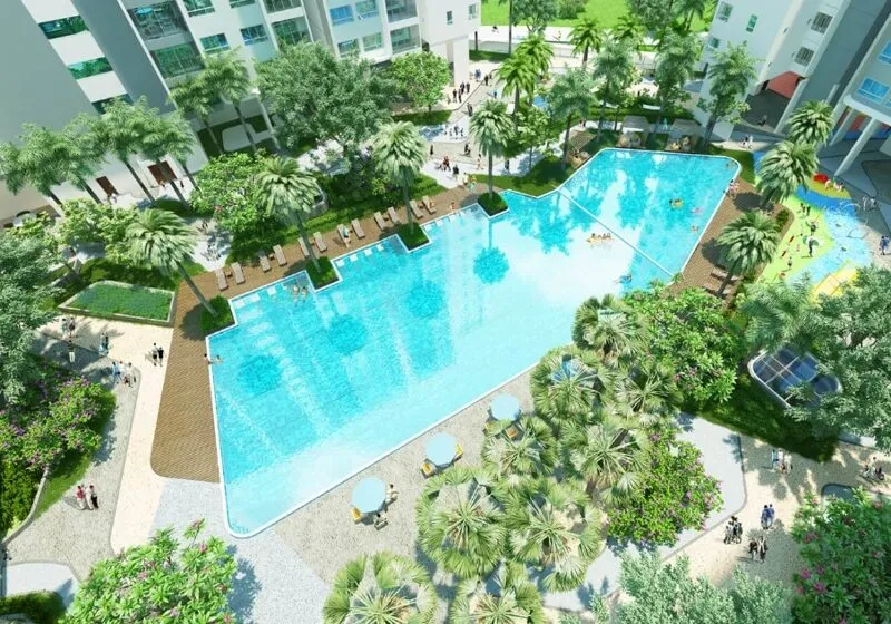 hình ảnh của hồ bơi sala